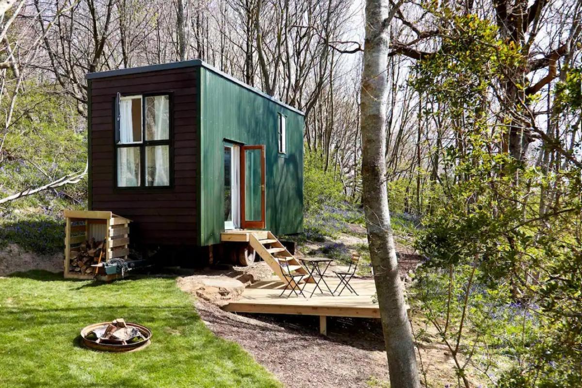 라이 Extraordinary Huts Ltd 빌라 외부 사진